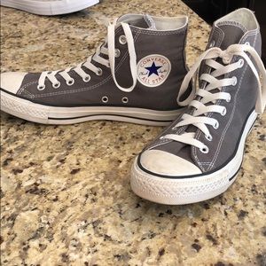 High Top Grey Converse